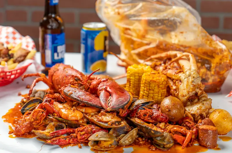 A mouthwatering seafood feast